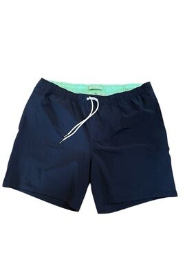 Bonobos Men’s Navy Blue Lined Swim Trunks Sz XL Drawstring